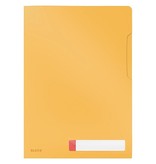 Leitz Leitz Cosy L-map, ft A4,  PP van 200 micron, ondoorzichtig, geel