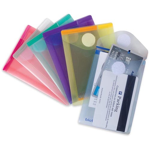 Tarifold collection Tarifold documentenmap Collection Color voor ft A7 portret (80 x 115 mm), pak van 6 stuks, geassorteerd