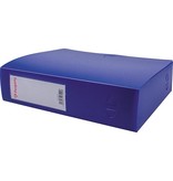 Pergamy Pergamy elastobox, A4, uit PP van 700 micron, 8 cm, blauw