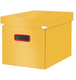 Leitz Leitz Cosy Click & Store kubus grote opbergdoos, geel