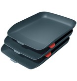 Leitz Leitz Cosy brievenbakje, grijs, set van 3 stuks