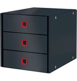 Leitz Leitz Click & Store Cosy ladenblok, 3 laden, grijs