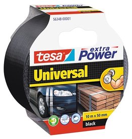 Tesa Tesa extra Power Universal, ft 50 mm x 10 m, zwart