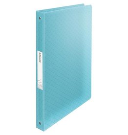 Esselte Esselte Colour'Breeze ringmap, 4 ringen, PP, ft A4, met soepele kaft, blauw