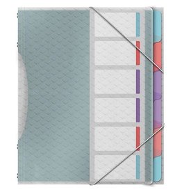 Esselte Esselte Colour'Breeze sorteermap, PP, ft A4, 6 tabs, assorti