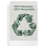 Esselte Esselte geperforeerde showtas, 100 % gerecycleerd, ft A4, 70 micron, doos van 100 stuks