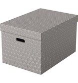 Esselte Esselte Home opbergdoos, 35,5 x 51 x 30,5 cm, grijs, 3 st.