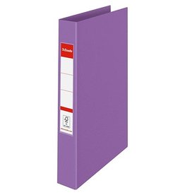 Esselte Esselte Colour'Breeze ringmap, 2 ringen, PP, ft A4, met harde kaft, lavendel