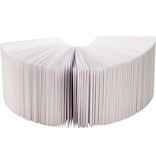 Folia Folia Notes, ft 90 x 90 mm, gelijmd, wit, blok van 700 vel