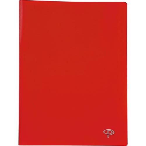 Pergamy Pergamy showalbum, voor A4, met 40 transparante tassen, rood