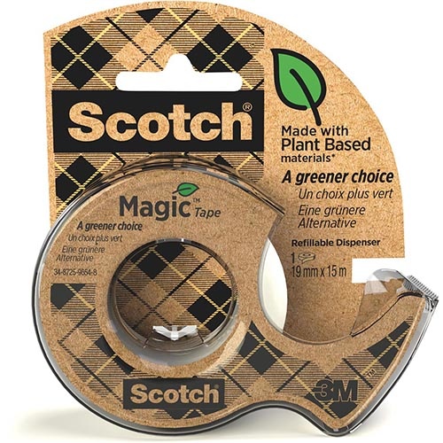 Scotch Plakband Magic Tape A greener choice 19 mm x 15 m, plastic