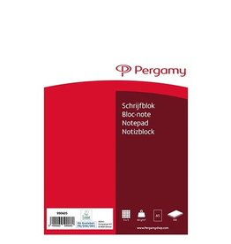 Pergamy Pergamy schrijfblok, 60 g/m², A5, geruit 5 mm
