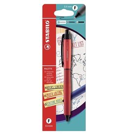 Stabilo STABILO PALETTE gel roller, 0,4 mm, rood, op blister