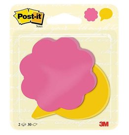 Post-it Post-it Notes, gestanst in de vorm van bloemen