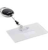 Durable Durable flexibele kaarthouder met afrolmechanisme style, zwart