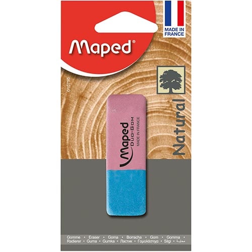 Maped Maped gum Duo-Gom, groot formaat, op blister