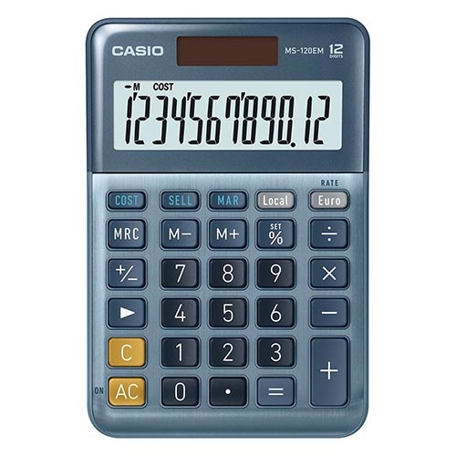 Casio Casio Bureaurekenmachine MS-120EM