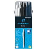 Schneider Schneider balpen Reco, medium, geassorteerde kleuren, doos van 6 stuks