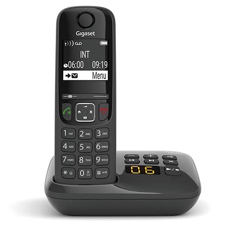 Gigaset Gigaset DECT draadloze telefoon met antwoordapparaat, zwart