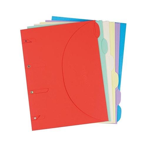 Tarifold collection Tarifold smartfolder, geperforeerde showtas, geassorteerde kleuren, pak van 6 stuks