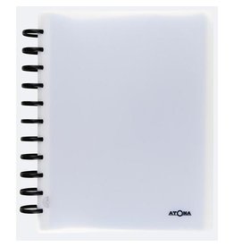 Atoma Atoma showalbum, voor ft A4, uit PP, met 100 tassen, geassorteerde kleuren