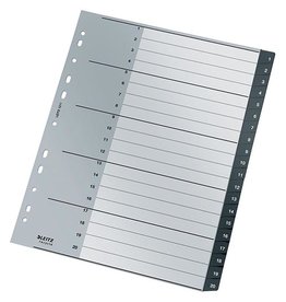 Leitz Recycle Tabblad 11G Zw 1-20 [1st]