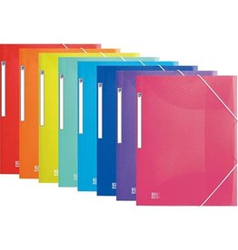 Oxford Oxford Urban elastomap, voor ft A4, geassorteerde transparante kleuren