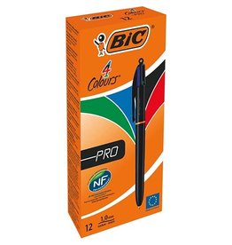 Bic 4 Colours Pro Balpen [12st]