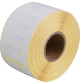 Q-CONNECT Compatible etiketten Dymo LabelWriter ft 89 x 36 mm, wit, pak van 260 etiketten