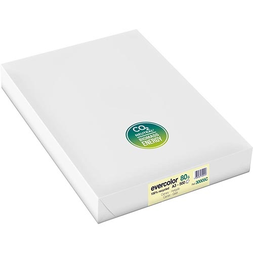 Clairefontaine Clairefontaine Evercolor papier A3, 80g, 500 vel, geel