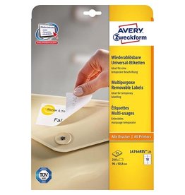 Avery Zweckform Etik Remov 96X508 250St Wit [1st]
