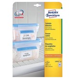 Avery Zweckform Avery diepvriesetiketten Ft 38,1 x 21,2 mm (b x h), wit, doos van 1625 etiketten