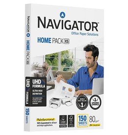 Navigator Navigator Home Pack XS printpapier ft A4,80 g, pak van 150 vel