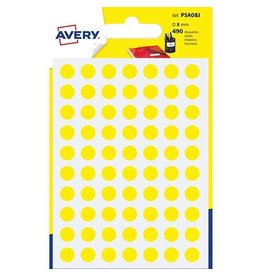 Avery Markeringsetiket Rond 8Mm Gl [1st]
