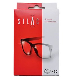 SILAC SILAC poetsdoekjes voor brillen, doosje van 20 stuks