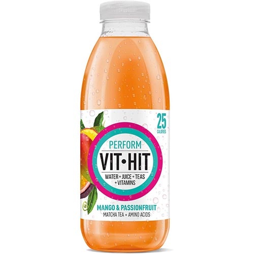 Vit Hit Vit Hit vitaminedrank Perform, flesje van 50 cl, pak van 12 stuks