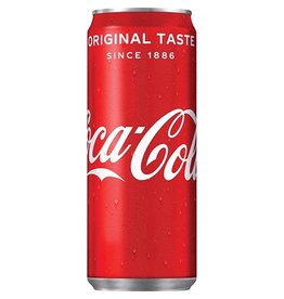 Coca Cola Company Coca-Cola frisdrank, sleek blik van 33 cl, pak van 24 stuks