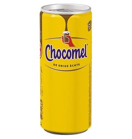 Chocomel Chocomel chocolademelk, blik van 25 cl, vol, pak van 24 stuks