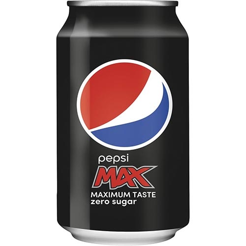 Pepsi Pepsi Max frisdrank, original, blik van 33 cl, pak van 24st.