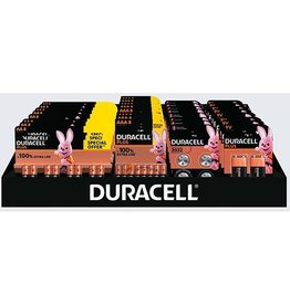 Duracell Duracell batterijen, Plus 100 % AA, AAA en 9V 41 st.