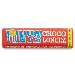 Tony's Chocolonely Tony's Chocolonely chocoladereep, 50g, melk