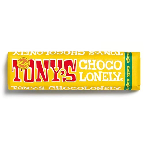 Tony's Chocolonely Tony's Chocolonely chocoladereep, 47g, noga