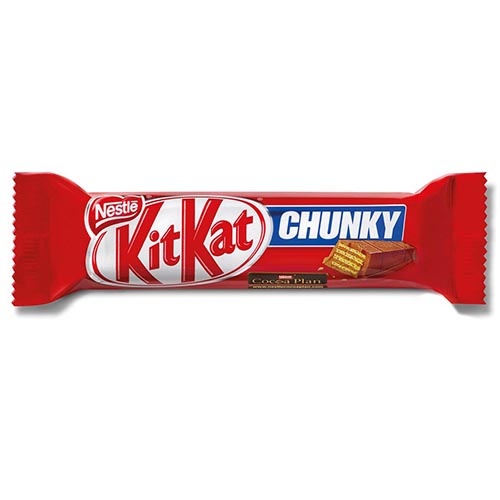 KitKat KitKat Chunky chocoladereep, 40 g, doos van 24 stuks