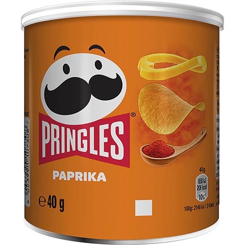 Pringles Pringles chips, 40g, paprika