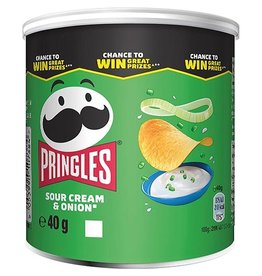 Pringles Pringles chips, 40g, sour cream & onion