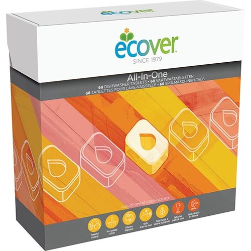 Ecover Ecover vaatwastabletten, doos van 68 stuks
