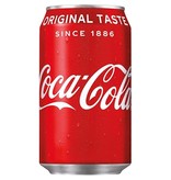 Coca Cola Company Coca-Cola frisdrank, fat blik van 33 cl, pak van 24 stuks