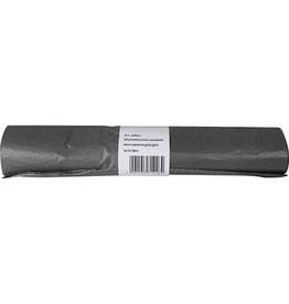 Q-CONNECT Vuilniszak 25 micron, ft 60 x 90 cm, 70 liter, grijs, rol van 20 stuks