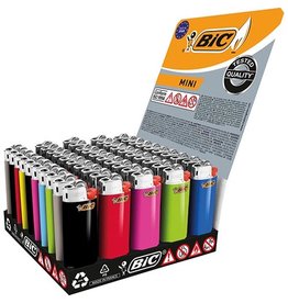 Bic BIC Mini vuursteen aansteker, display van 50 stuks