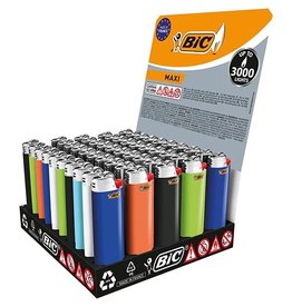 Bic BIC Maxi vuursteen aansteker, display van 50 stuks